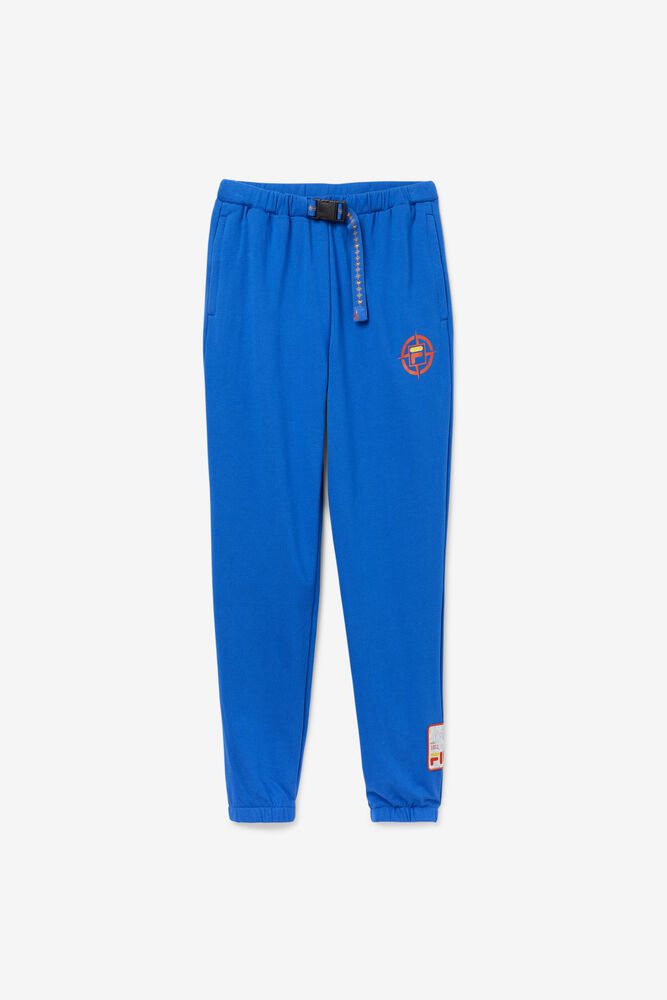 Fila Pants Mens Blue Basecamp - Ireland 78421-CDGS